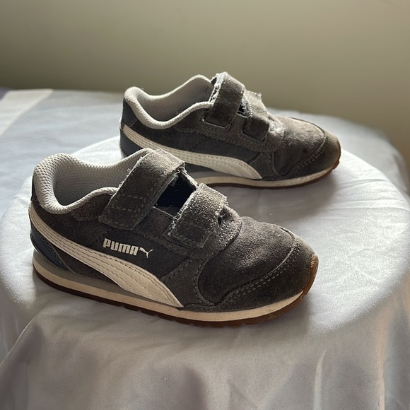 Puma ST Runner V2 V Toddler Shoes size 8! Grey - Picture 7 of 10